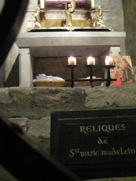 Relics Of Mary Magdalene Basilique Ste Madeleine In Vézel Flickr