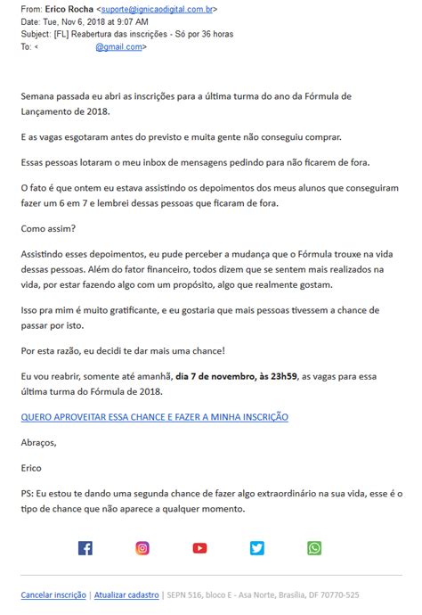 Exemplos De Como Escrever Um Email Novo Exemplo