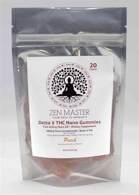 Zen Master Delta 8 Nano Gummies Kentucky American Shaman