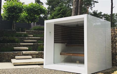 Modern Outdoor Sauna Designs Firevansslipon