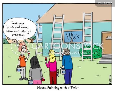 House Paint Cartoons And Comics Funny Pictures From Cartoonstock