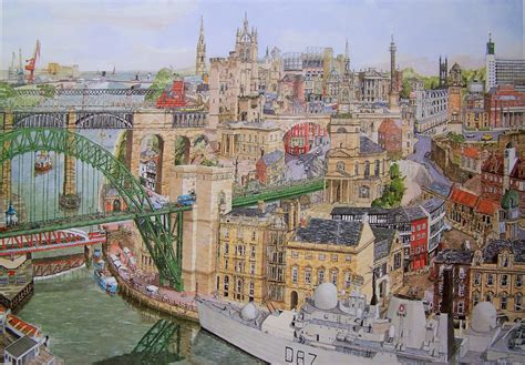 Newcastle Revisited Prints Of Newcastle Newcastle Paintings