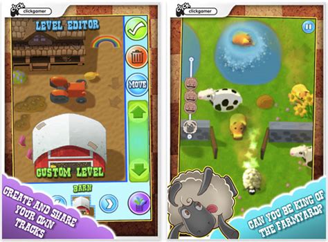 Sheeple Chase Is A Wacky Farm Racer For The Iphone