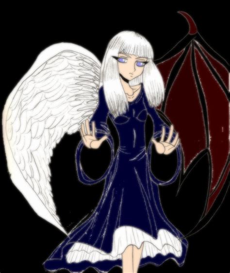 Half Angel Half Demon Anime I M Half Angel And Half Demon So Be