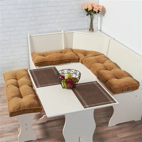 In excellent shape because, i used this set to stage a. Cherokee Nook 4 Piece Bench Cushion Set | Nook cushion ...