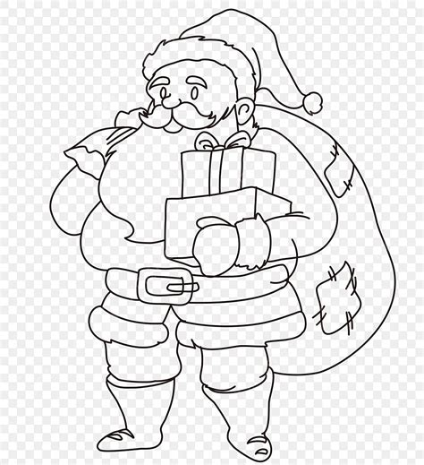 Santa Claus Line Drawing Wing Drawing Ant Drawing Christmas Png And