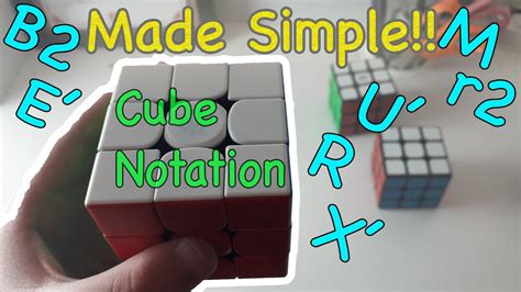 Rubiks Cube Notation Guide Reading Algorithms Full Tutorial Youtube