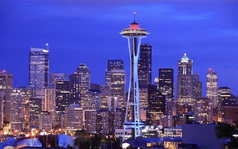 Seattle Skyline Wallpapers Wallpaper Cave