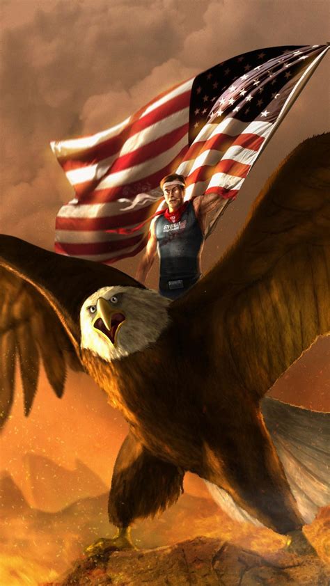 American Flag With Eagle Wallpaper Images