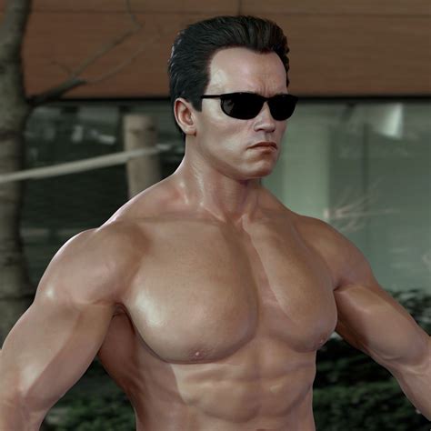 Animated 3d Model Arnold Schwarzenegger Cgtrader