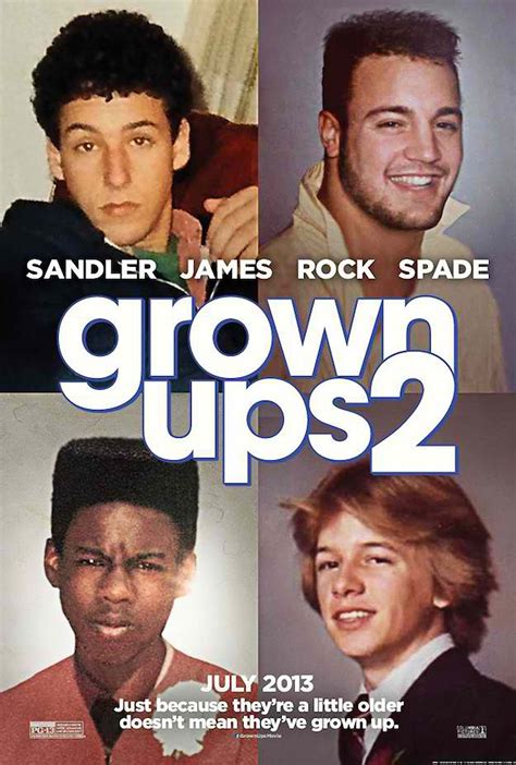 ‘grown Ups 2′ New Poster Shows Actors Flashback Photos Starmometer