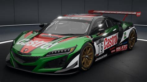 Honda NSX GT Evo Castrol Team RaceDepartment