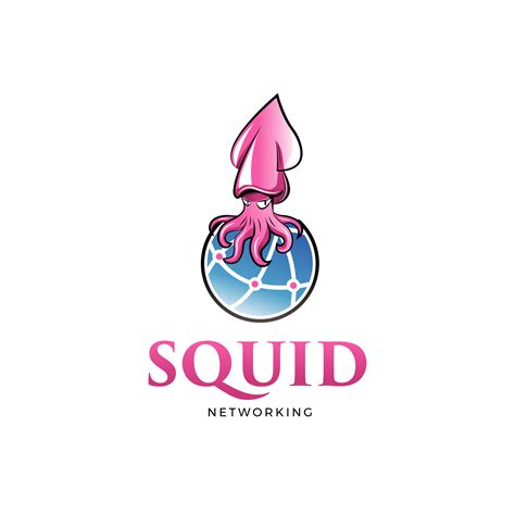 Squid Globe Logo 660629 Vector Art At Vecteezy