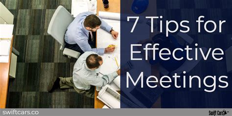 7 Tips For Effective Meetings Swift Cars Wokingham