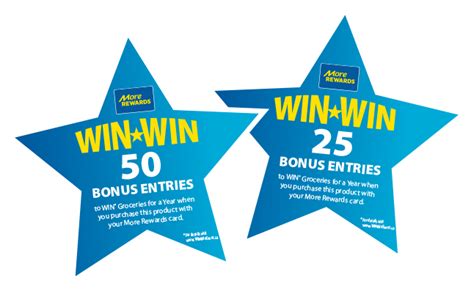 Bonus Entries - More Rewards Win Win Event