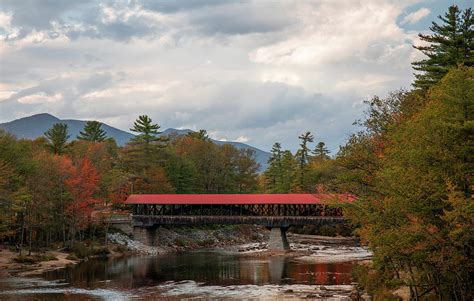 Albany Covered Bridge New Hampshire Photograph By Dan Sproul Fine Art
