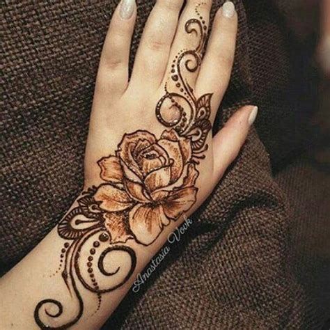 50 Most Attractive Rose Mehndi Designs To Try Wedandbeyond