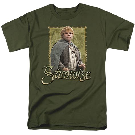 Lord Of The Rings Samwise Unisex Adult T Shirt