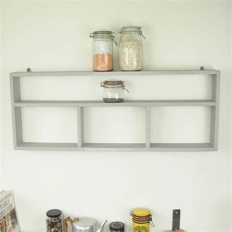 Wall Mounted Vintage Shelving By Seagirl And Magpie