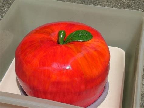 I have got an orange. Amazing Apple Cake!! · How To Decorate A Food Shaped Cake ...