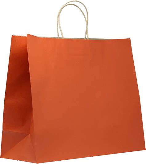 Ptp Bags Terracotta Orange 16 X 6 X 13 Tote Bags Pack