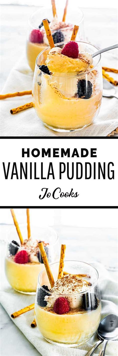 Skip to recipe print share. Rich and creamy Homemade Vanilla Pudding made with only a ...