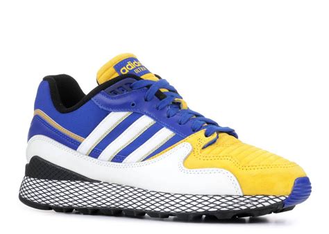 The third installment of the dragon ball z x adidas sneaker collection is set to arrive in less than two all of the collabs in the dbz x adidas collection will come in specially designed shoe boxes with an image of the character who inspires the design, as. Adidas Dragon Ball Z X Ultra Tech Vegeta Bold Gold Royal ...