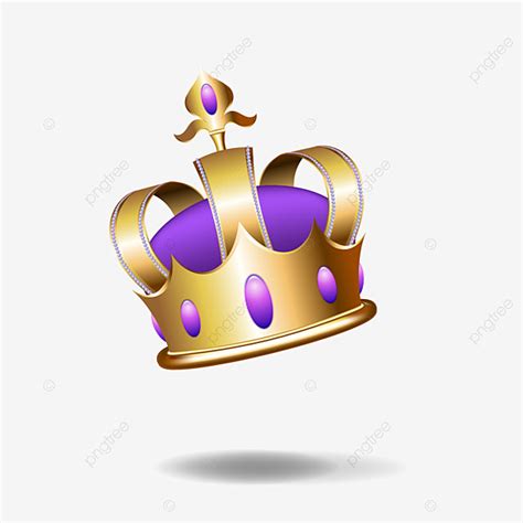 Realistic Crown Vector Design Images Realistic Illustration Of Gold