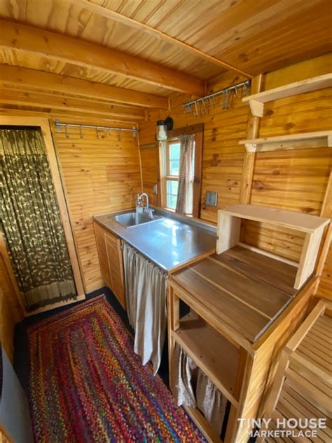 Tiny House For Sale 120 Sq Tiny House With Deck For