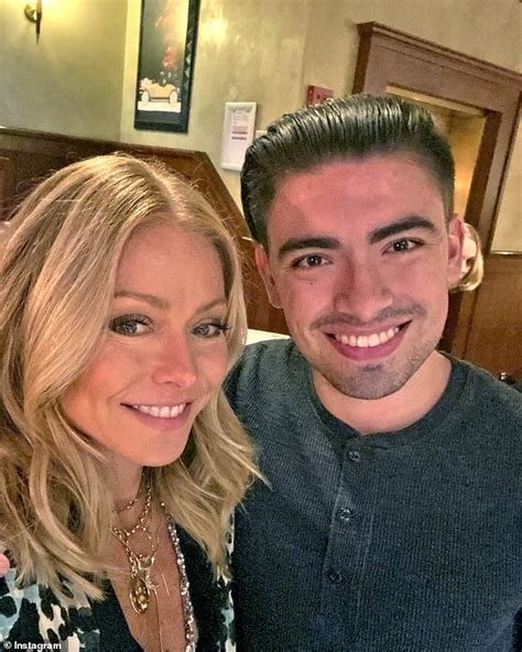 Kelly Ripa Reveals Her Son Michael Has Gotten A Job Working On Her Talk Show Daily Mail Online