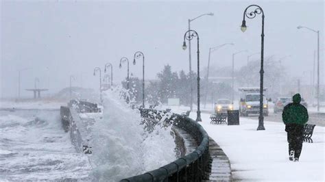 Hercules Storm Dumps Snow Across Us Northeast Us News Sky News