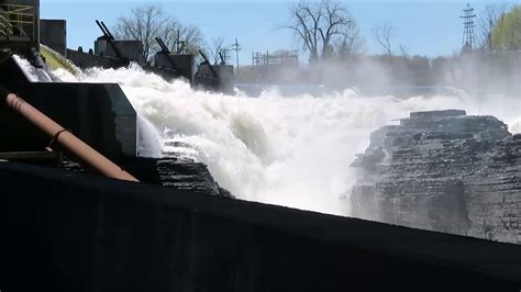 Powerful Waterfall Hydroelectric Project Youtube