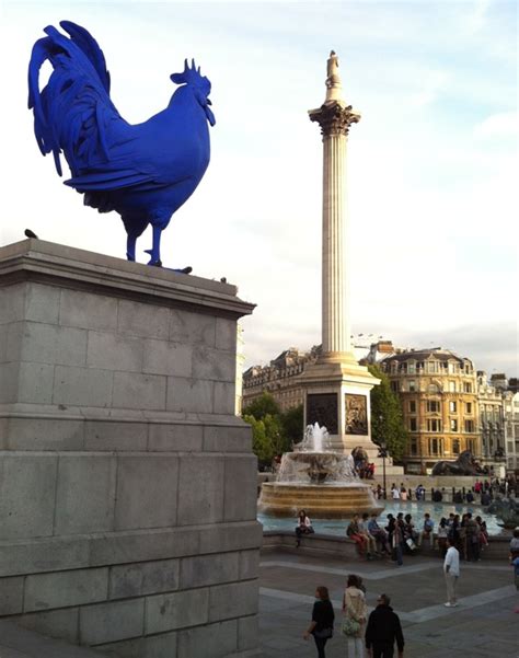London Photo Of The Day Big Blue Cock