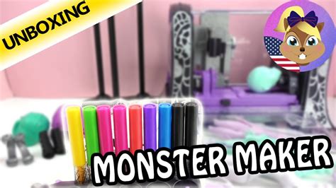 Monster High Monster Maker Unboxing Create Your Own Dolls Modular