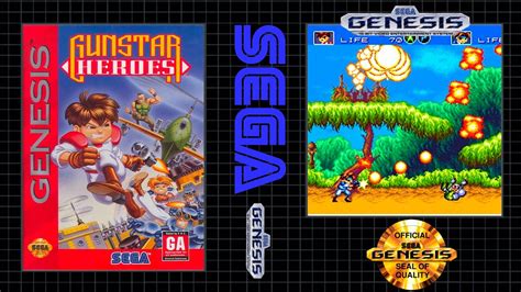 ВПЕРВЫЕ ИГРАЮ В Gunstar Heroes Sega Genesismegadrive РЕТРОСТРИМ