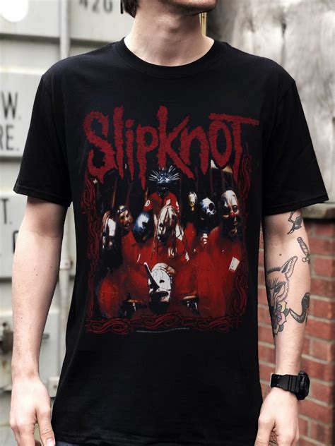 Slipknot Band Frame Mens Black T Shirt Buy Online At