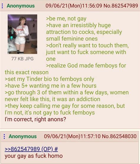 Anon Is Absolutely Not Gay R Greentext Greentext Stories Know