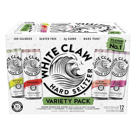 Variety Pack Flavor White Claw 12 X 12 Fl Oz Delivery Cornershop By Uber