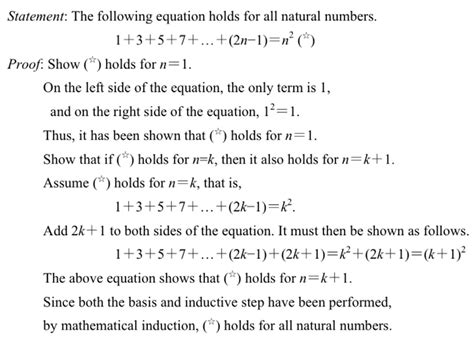 Proof by mathematical induction adapted from the textbook.[5 ...