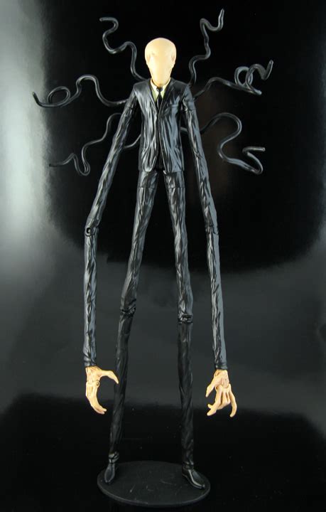 Custom Slender Man Horror Action Figure