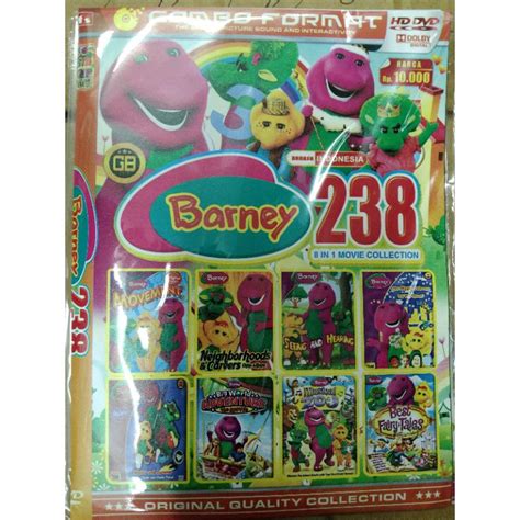 Jual Kaset Koleksi Kartun Anak Barney 238 Shopee Indonesia