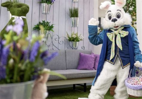 Easter Bunny Arrives At Potomac Mills Today