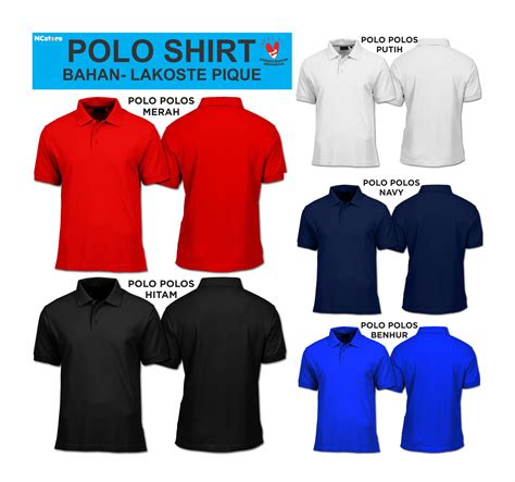 Desain Kaos Polo Polos Depan Belakang - 55+ Koleksi Gambar