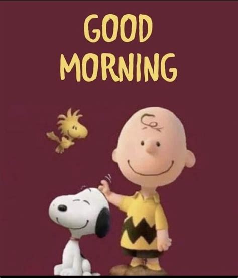 Snoopy Love Charlie Brown And Snoopy Good Morning Messages Good