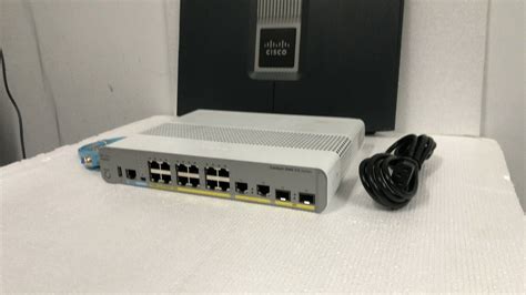 Cisco 3560cx 12pc S 12 Port Managed Gigabit Poe Ip Base Switch Ws