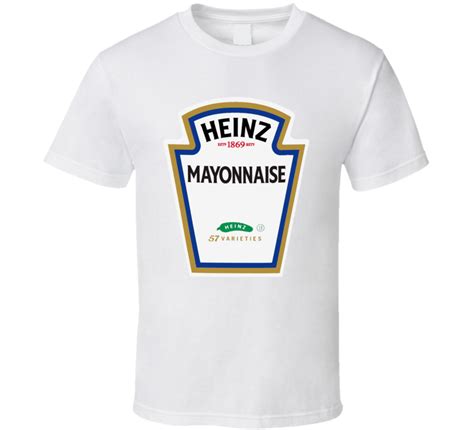 Heinz Mayo Mayonnaise Funny Bottle Logo Halloween T Shirt