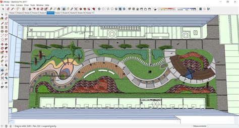 3d Sketchup 200 Landscape Design Cgtrader