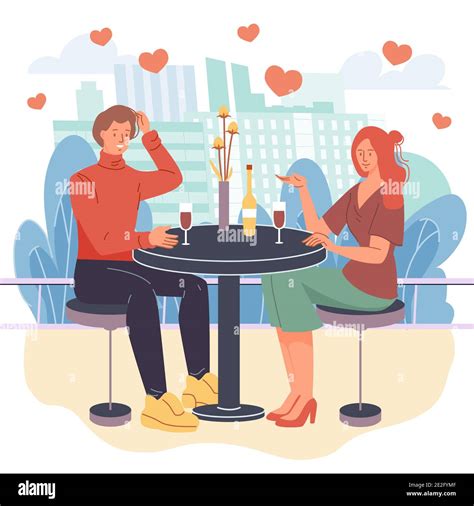 Couple Pose Fashion Trendy Stock Vector Images Alamy
