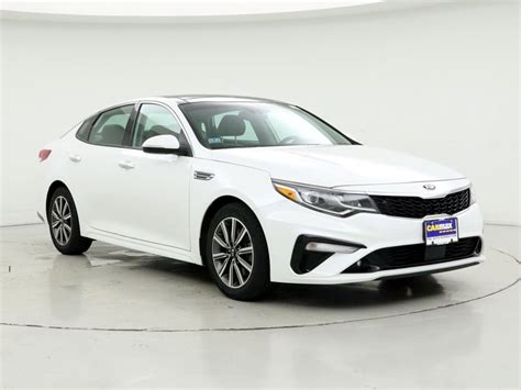 Used Kia Optima White Exterior For Sale