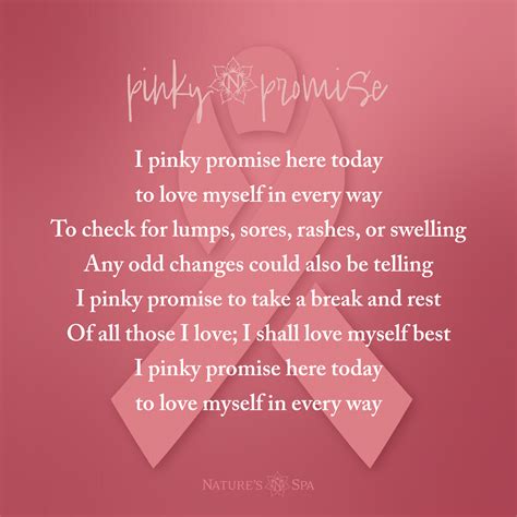 Pinky Promise_Poem Post - Natures Spa Charlotte NC